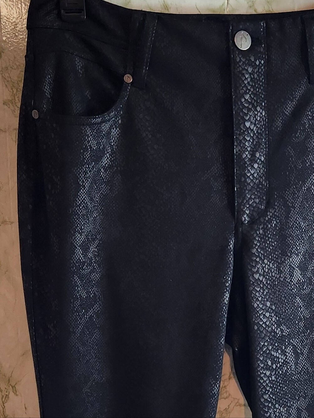 SIMPLY VERA VERA WANG Black Skinny Pants - Picture 3 of 14